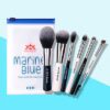 CORINGCO Marine Blue Make-Up Brush Collecion Set