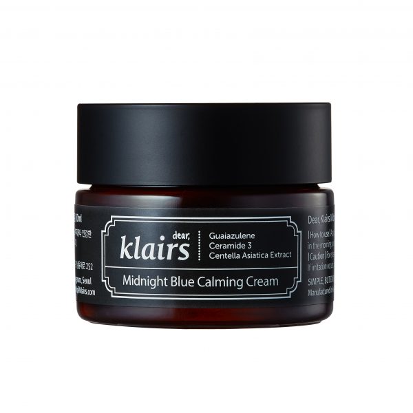 Klairs Midnight Blue Calming cream Ночной мега успокаивающий крем, 30 мл