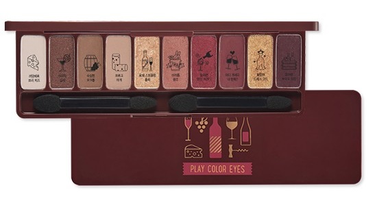 Etude House Play Color Eyes Wine Party Винная палетка теней