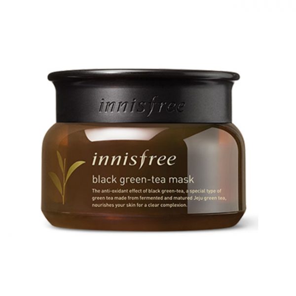Innisfree Black Green-Tea Mask Маска с экстрактом черного и зеленого чая, 80 мл