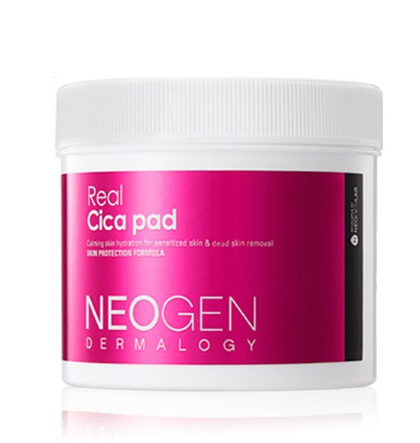 Neogen Dermalogy Real Cica Pad Успокаивающие пилинговые диски