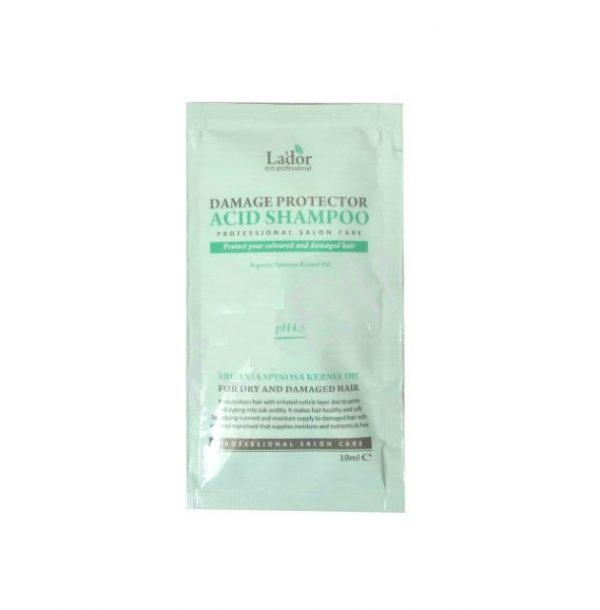 La'dor Damage protector acid shampoo Бесщелочной шампунь с аргановым маслом