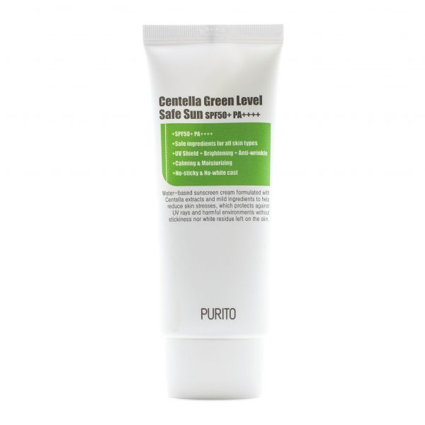 Purito Centella Green Level Safe Sun Cream SPF50 Солнцезащитный крем с центеллой, 60 мл