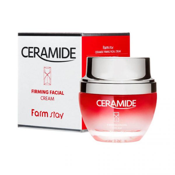 Farmstay Ceramide Firming Facial Cream Укрепляющий крем с керамидами, 50 мл