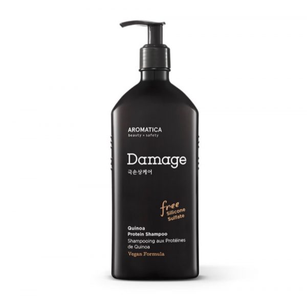Aromatica Quinoa Protein Shampoo Шампунь с киноа для повреждённых волос, 400 мл